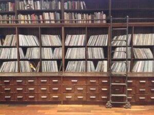 Record Cabinet Vintage