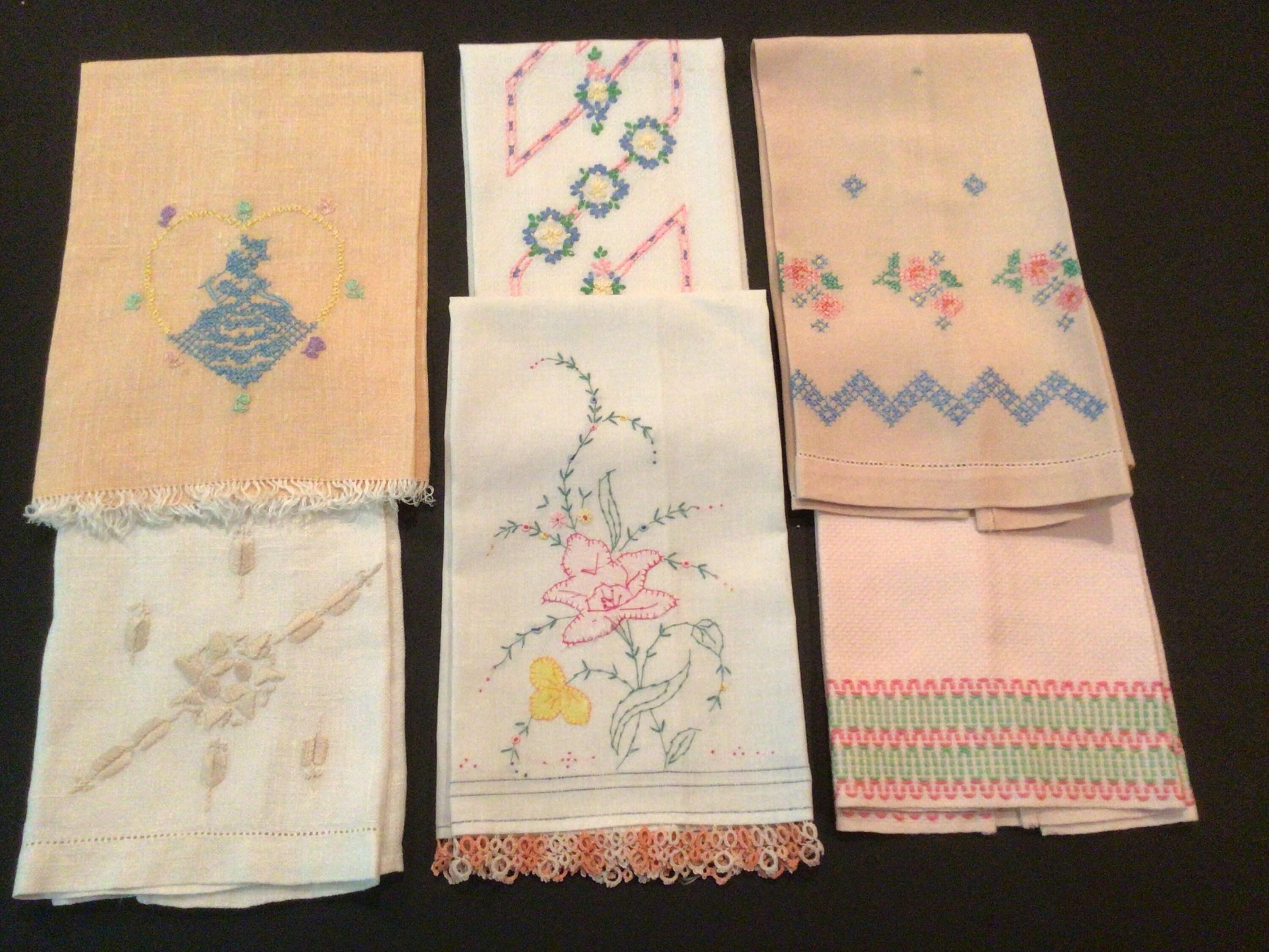 Vintage Hand Towels