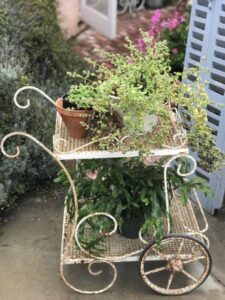 Vintage Flower Cart