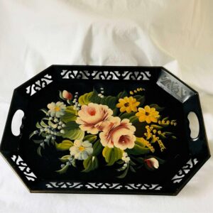 Vintage Painted Metal Trays