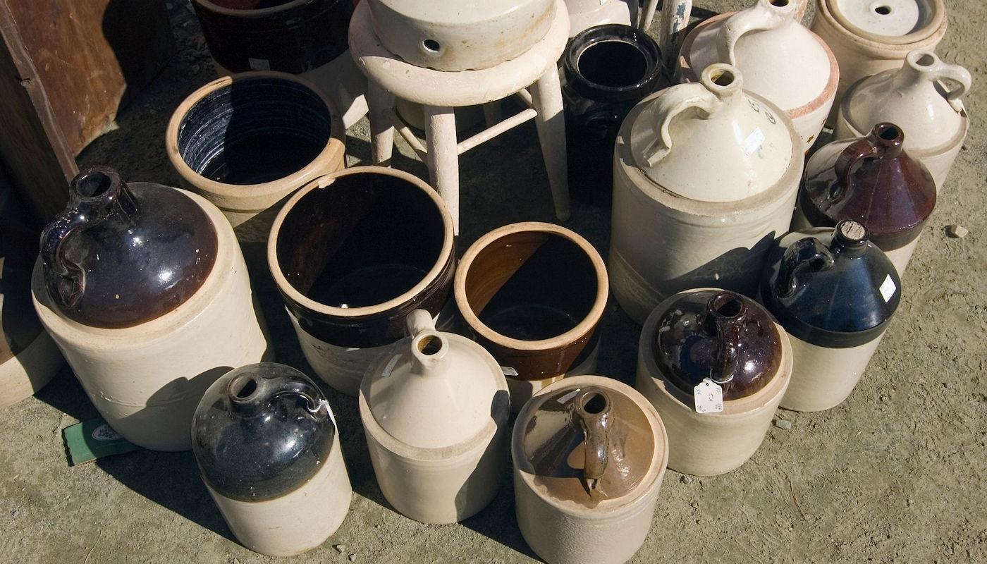 Vintage ‍Crock Jugs